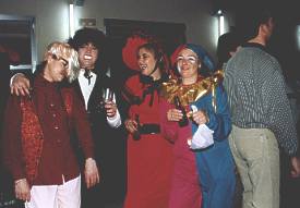 Mascaras en el baile de carnaval