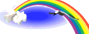 arcoiris y vuelo de p�jaro, multigif