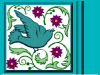 birds and flowers