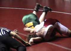 Seals' Seth Martin pins Lewisburg's Jason Diehl