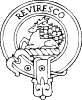 Maxwell Clan Badge - Black and White