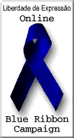Blue Ribbon Campaing. Estamos participando!!!