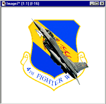 F-16 over Patch