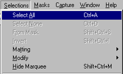 Selection,Select all