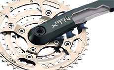 The XTR crank