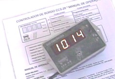 Projeto linha automotiva: velocimetro digital com alerta/memoria de percurso/registro de vel max/consumo comb./relogio/cronometro