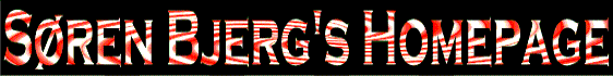 S�ren Bjerg's Home Page