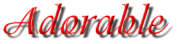 adorable font