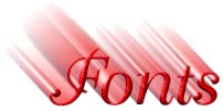 fonts