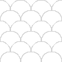 light scallop tile
