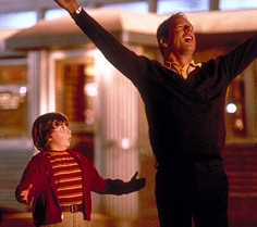 Screen Capture from "The Kid"