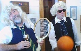 Two blond lasses