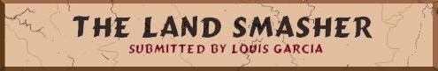 The Land Smasher by Louis Garcia Logo