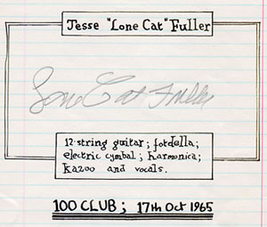 Jesse 'Lone cat' Fuller