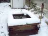 pond in snow