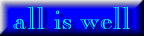 all is well