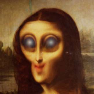 Alien Mona Lisa