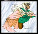A dark-skinned elf