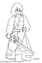 A man in armor