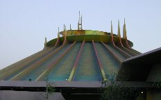 Space Mountain in Anaheim Photo Copyright Jeff Keller