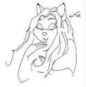 Gwendel with long hair.