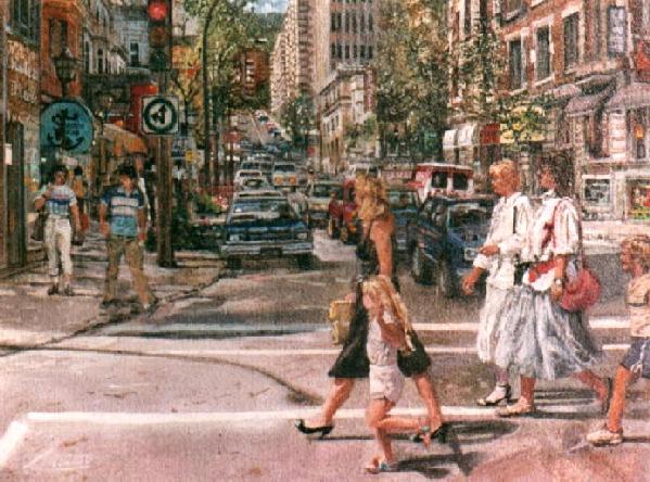 Rue De La Montagne, Montral