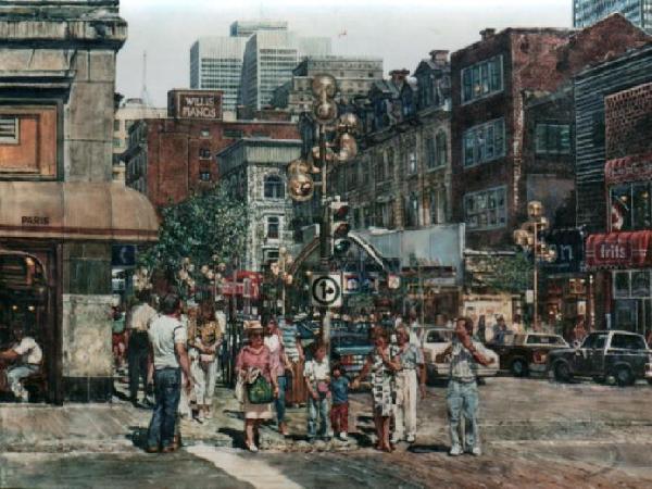 Rue Sainte Catherine, Montr�al