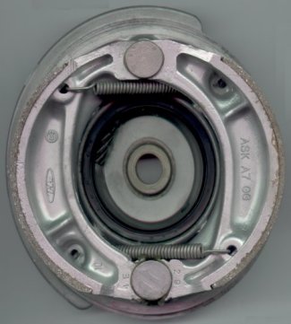 CT-70 Front Brake Assembly