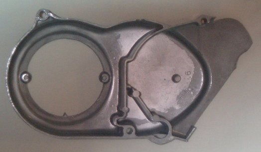 Left Engine Cover - Rear View