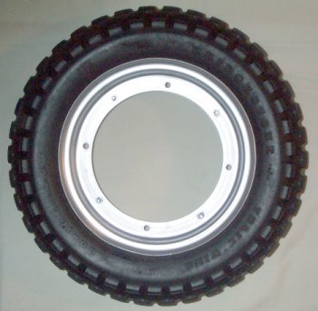 CT-70 Wheel - Side 2 without valve stem.