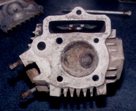 1976 Honda CT-70 Head