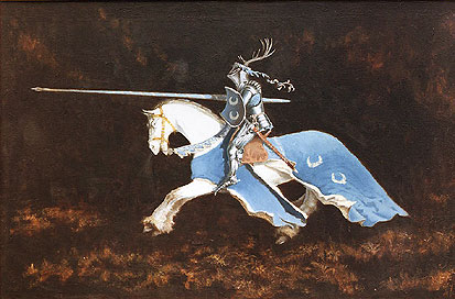 Blue knight