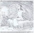 Edith alone in her chamber