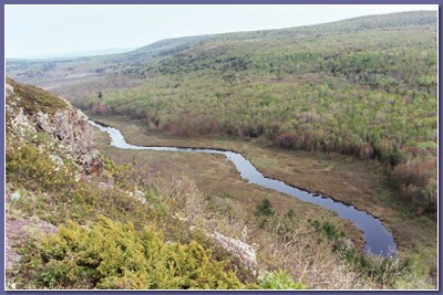 [Curvy river]