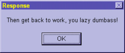 Are you working hard?