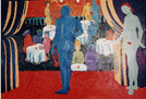 Standing Nude, oil on canvas. 64.5*42