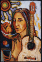 Valeria (Meu Amor), oil on canvas. 24*36