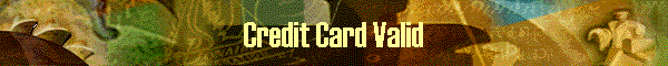 Credit Card Valid