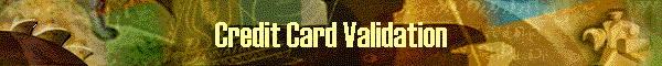 Credit Card Validation