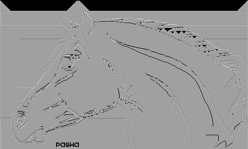 'Picard's Horse' by Pasha