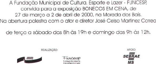 Convite para a exposio (verso)
