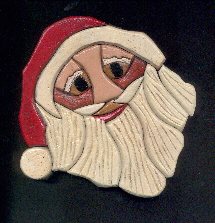 Santa's face