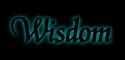 [Wisdom]