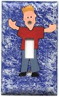 Boy Switch Plate Cover