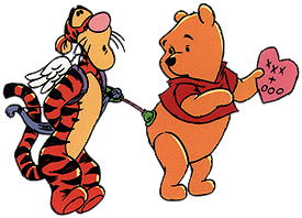 Pooh & Tigger Valentine