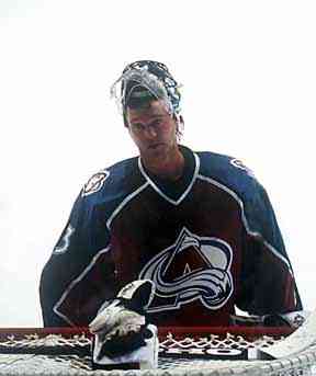 Patrick Roy, one of the top goalie in the NHL