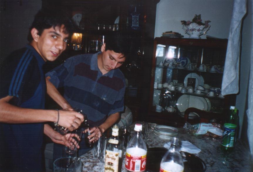 hugo de barman improvisado