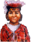 Reproduction of Joanna (Photographed in Tribal Taiwanese Costume)