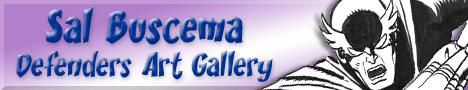 Sal Buscema Defenders Art Gallery