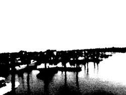 the dock...